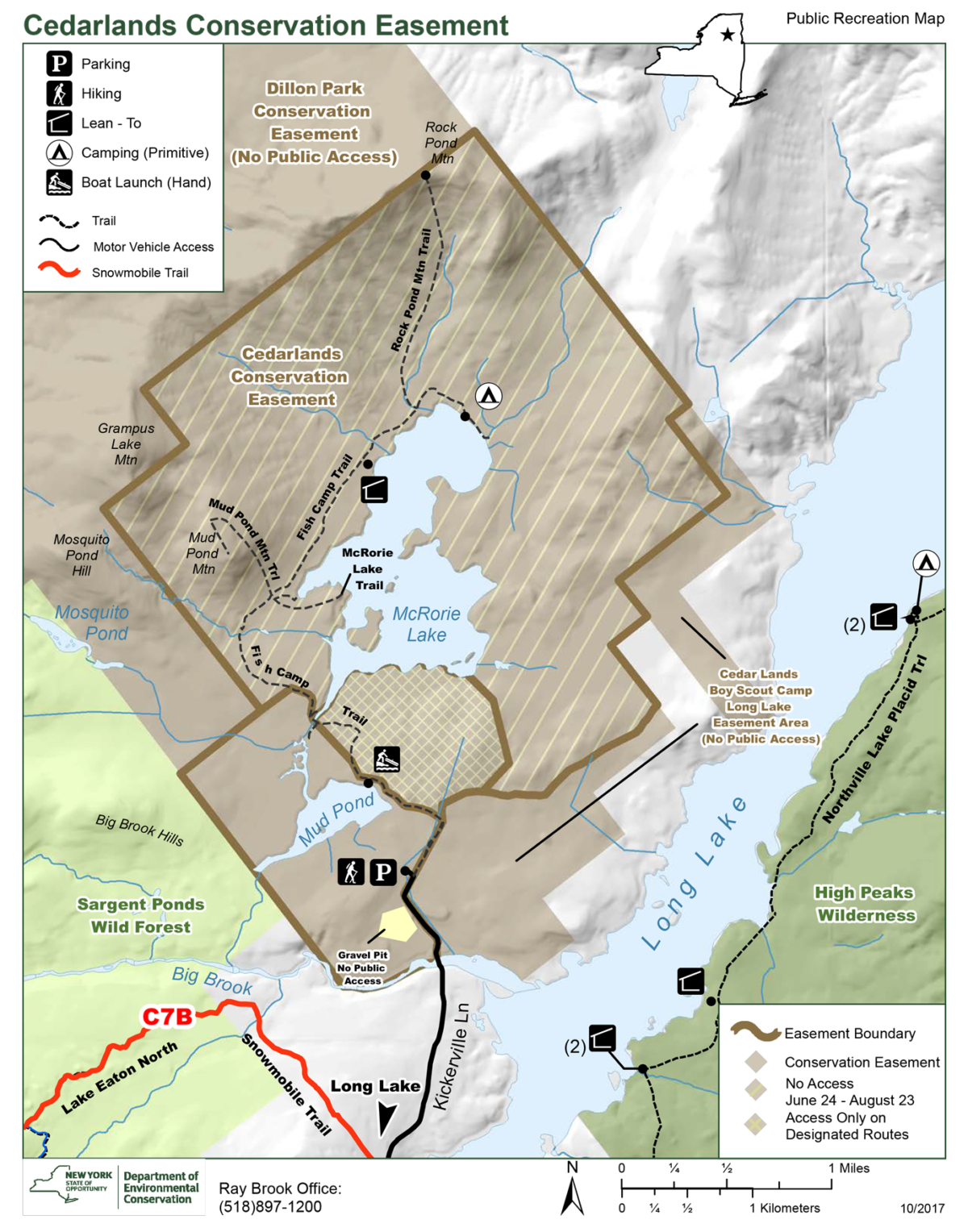 lakeshore bike trail map