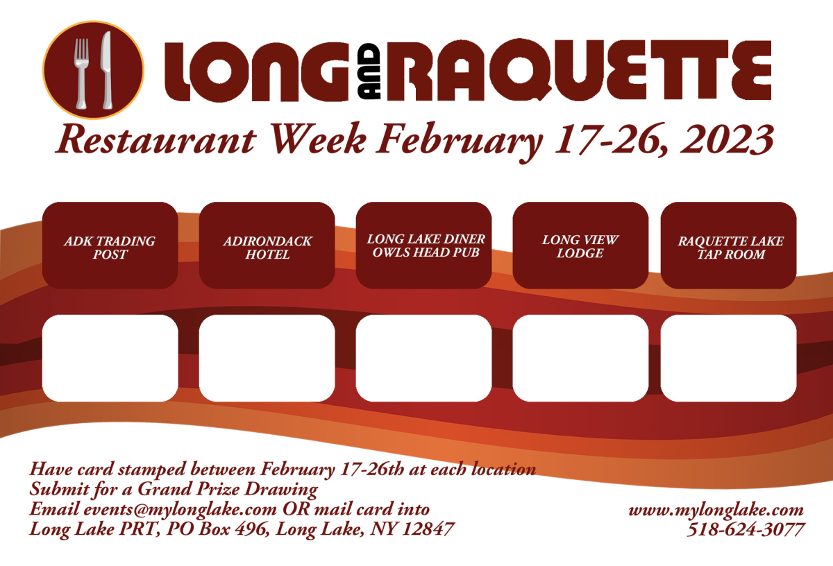 Long Lake Announces Movie Nights and Restaurant Week Long Lake