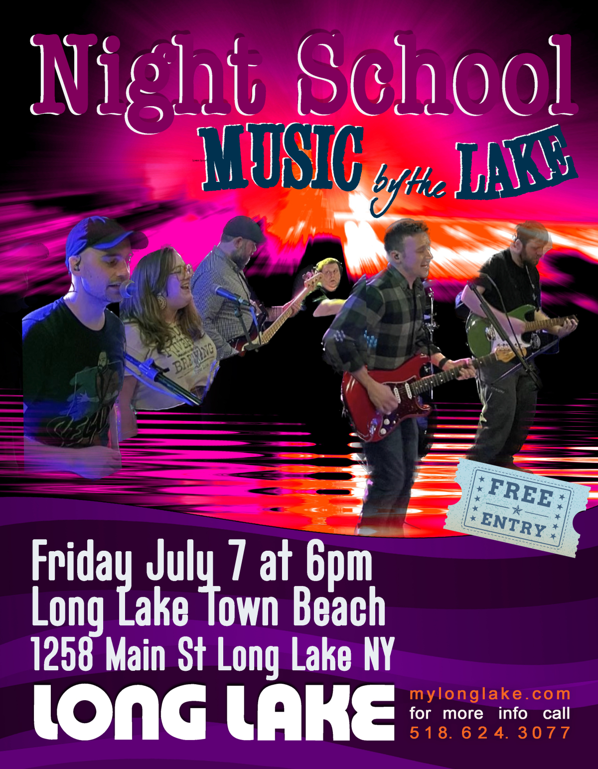 Music by the Lake Night School Long Lake